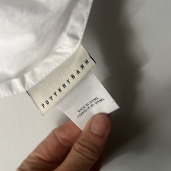 Pottery Barn Morgan Organic Percale Duvet Cover - Picture 5 of 7